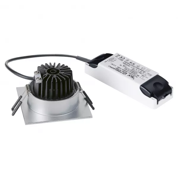 SLV - NEW TRIA 68, spot encastr�, int�rieur, simple, carr�, alu, LED, 11 W, IP20 (1003070)