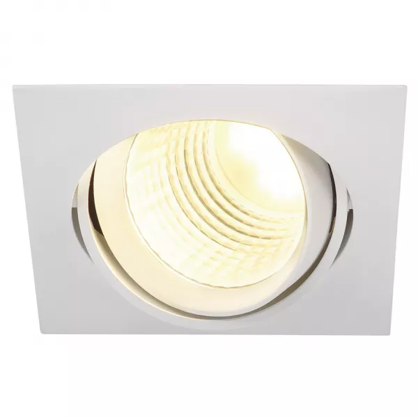SLV - NEW TRIA DLMI CARRE encastr�, blanc mat, 3000K, 60�, clips ressorts (113701)
