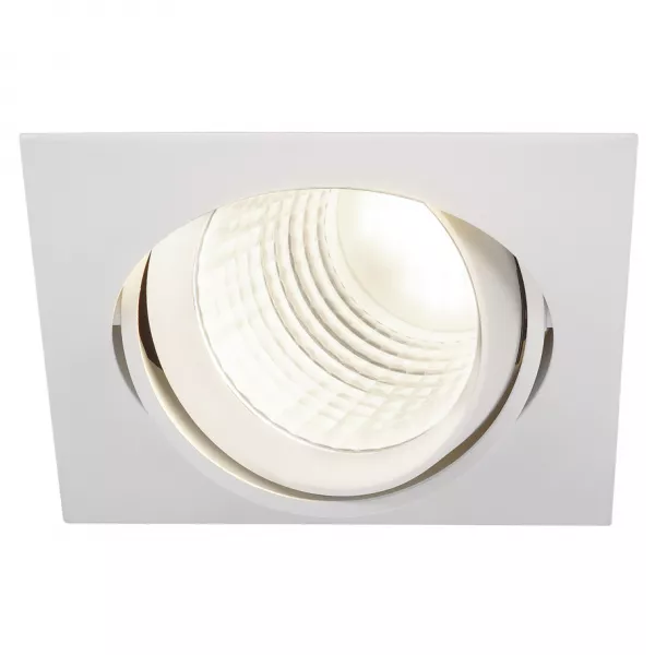 SLV - NEW TRIA DLMI CARRE encastr�, blanc mat, 4000K, 60�, clips ressorts (113711)