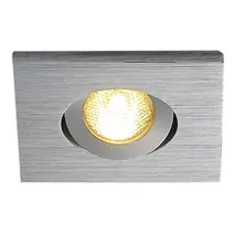 SLV - NEW TRIA MINI LED, carr� enc. alu 3W 3000K 30� alim & clips ressorts (114416)