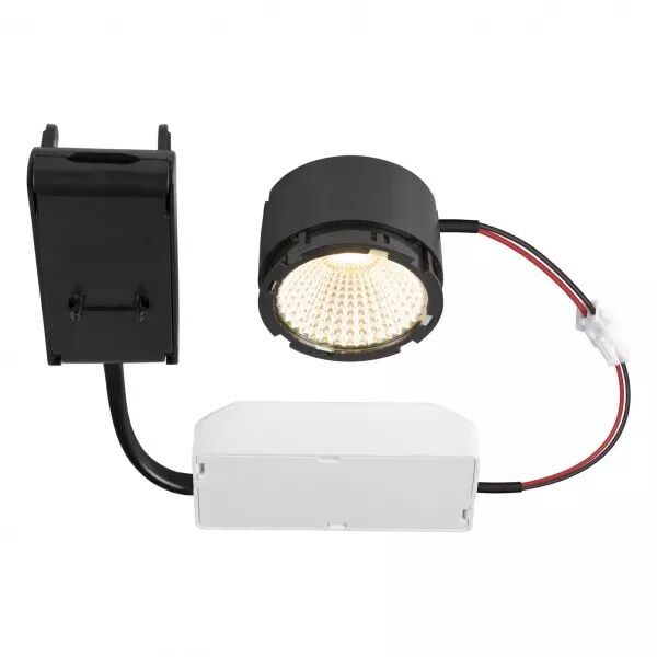 SLV - NEW TRIA�, module LED pour spot encastr�, int�rieur, noir, 8,3W, IP 20 (1007384)