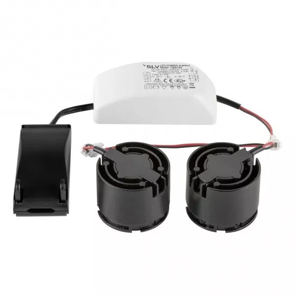 SLV - NEW TRIA� 155, module LED double, 3000 K, 38�, PHASE, noir (1008006)