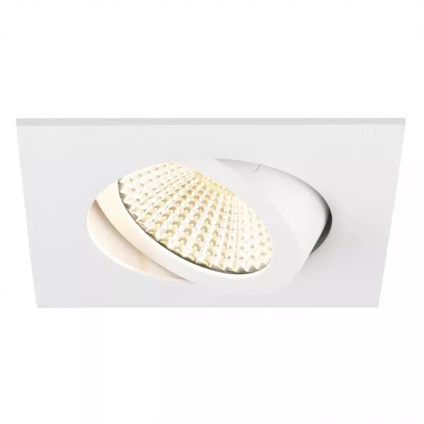 SLV - NEW TRIA� 68, spot encastr�, int�rieur, carr�, blanc, LED, 11W, IP 20 (1007429)