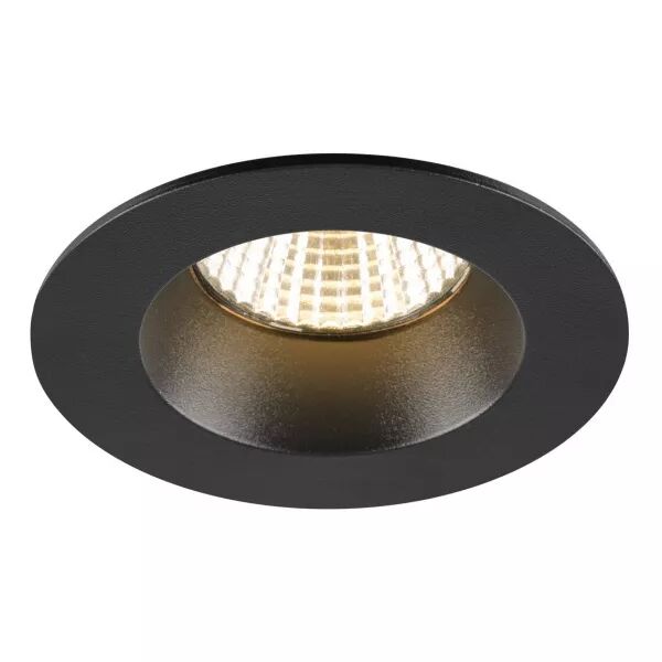 SLV - NEW TRIA� 68, spot encastr�, int�rieur, rond, noir, LED, 8,3W, IP20 / IP65 (1007408)
