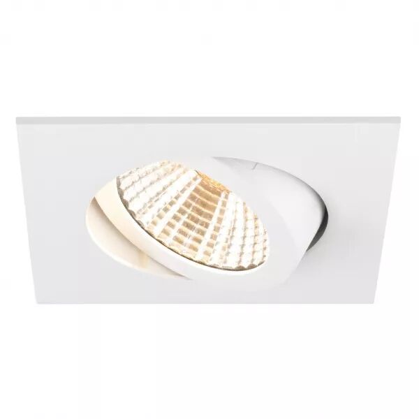 SLV - NEW TRIA� 68, spot encastr� int�rieur, carr�, orientable, blanc, LED, 8,3W (1007393)