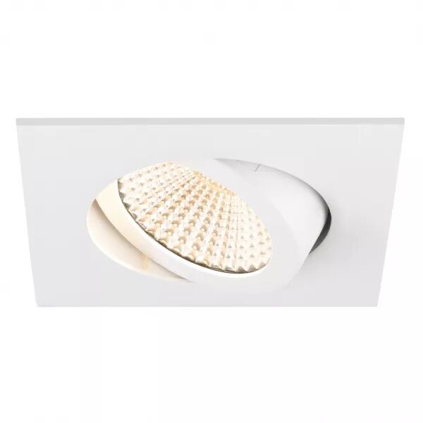 SLV - NEW TRIA� 68, spot encastr� int�rieur, carr�, orientable, blanc, LED, 8,3W (1007395)
