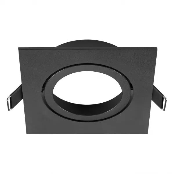 SLV - NEW TRIA� 95, collerette spot encastr�, int�rieur, carr�, orientable, noir (1007446)