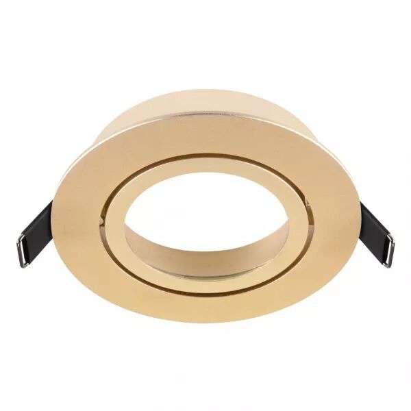 SLV - NEW TRIA� 95, collerette spot encastr�, int�rieur, rond, orientable, dor� (1007447)