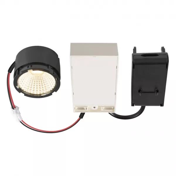 SLV - NEW TRIA� UNIVERSAL, module LED pour spot encastr�, int�rieur, noir, 8,6W (1007432)