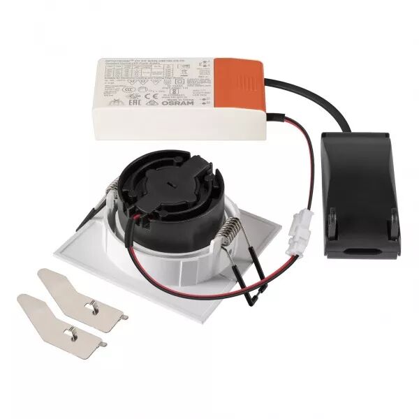 SLV - NEW TRIA� UNIVERSAL 68, spot encastr�, int�rieur, carr�, blanc, LED, 8,6W (1007437)