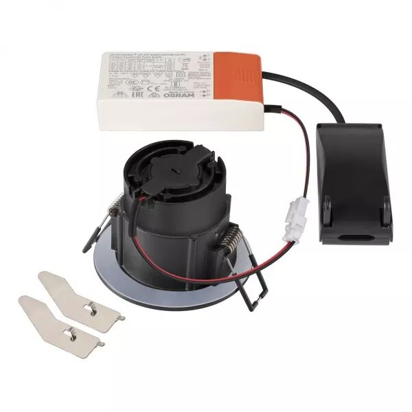 SLV - NEW TRIA� UNIVERSAL 68, spot encastr� int, rond, noir, LED, 8,6W, IP65 (1007442)