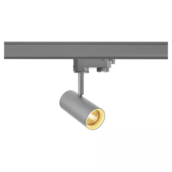 SLV - NOBLO SPOT, spot pour rail 3 allumages int�rieur, gris argent, LED, 7,5W, 2700K (1001867)