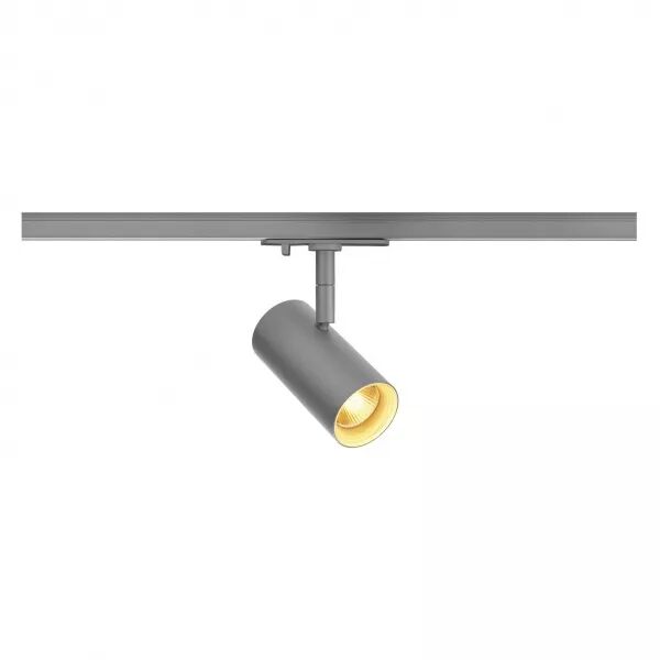 SLV - NOBLO� SPOT, spot rail 1 allumage rond, 2700K, 6,2W, coupure fin phase, 32� gris (1007640)