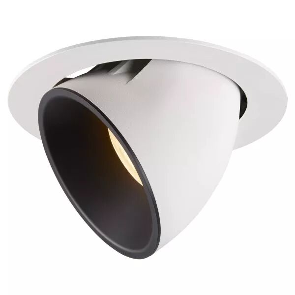 SLV - NUMINOS� GIMBLE XL, encastr� downlight, int�rieur, blanc/noir, LED, 37,4W, 20� (1006056)