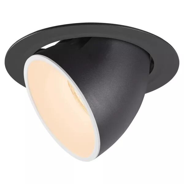 SLV - NUMINOS� GIMBLE XL, encastr� downlight, int�rieur, noir/blanc, LED, 37,4W, 20� (1006030)
