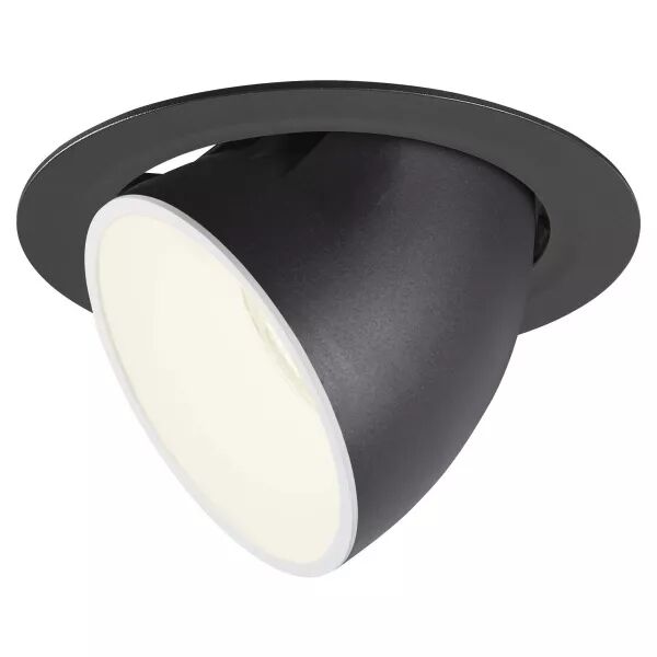 SLV - NUMINOS� GIMBLE XL, encastr� downlight, int�rieur, noir/blanc, LED, 37,4W, 20� (1006066)