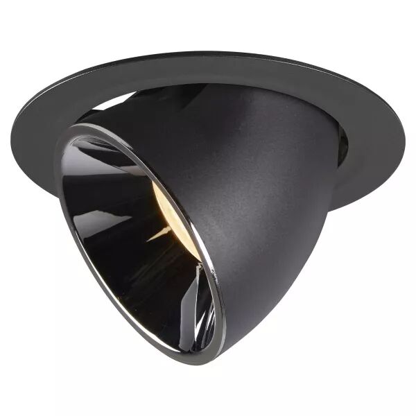 SLV - NUMINOS� GIMBLE XL, encastr� downlight, int�rieur, noir/chrome, LED, 37,4W, 20� (1006049)