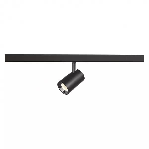 SLV - NUMINOS� XS 48V TRACK DALI, spot, noir/chrom�, 8,7W, 750 lm, 4000K, IRC90, 20� (1006689)