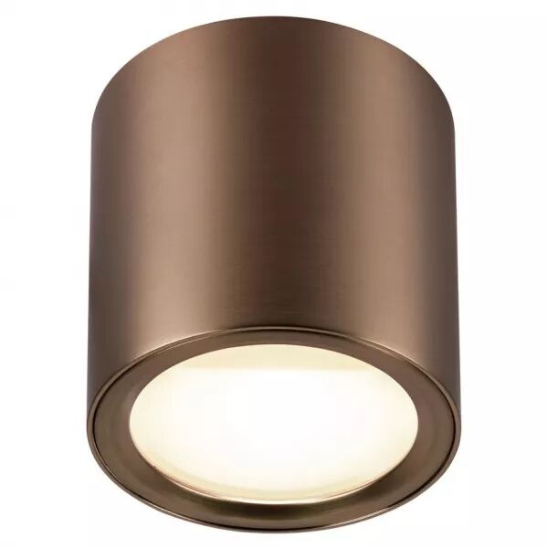 SLV - OCULUS, plafonnier, rond, 2000-3000K, 11W, dim toWarm, PHASE, 100�, cuivre fonc� (1008620)