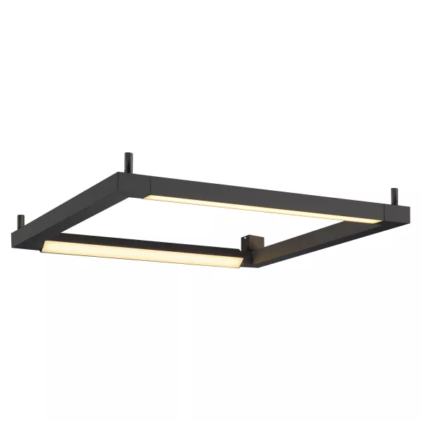 SLV - OPEN GRILL, applique et plafonnier int�rieur, noir, LED, 54W, 3000K (1001293)
