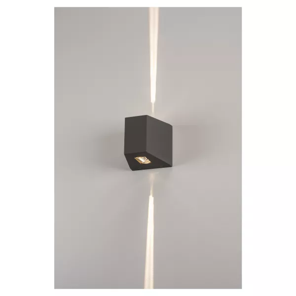 SLV - OUT-BEAM UP/DOWN, applique ext�rieure, anthracite, LED, 15W, 3000K, IP44 (229695)