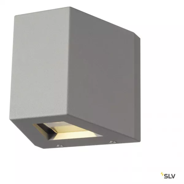 SLV - OUT BEAM UP/DOWN, applique ext�rieure, gris argent, QT-DE12 max. 80W, IP44 (1000587)