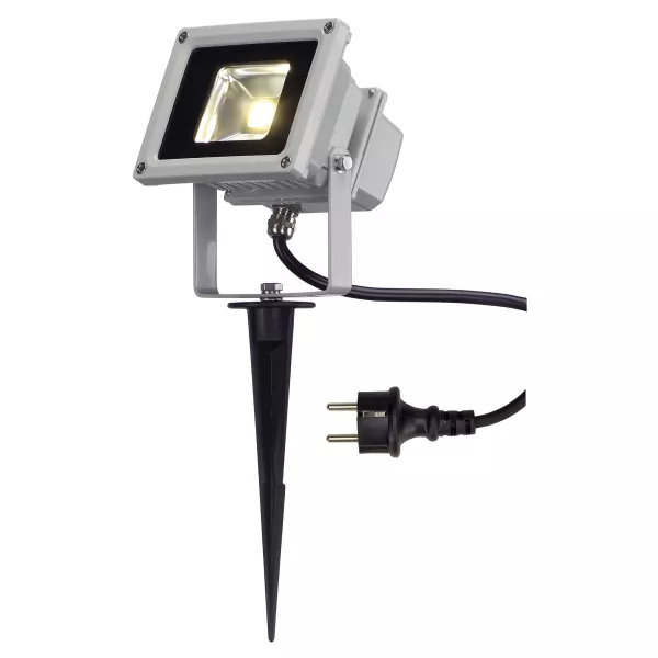 SLV - OUTDOOR BEAM 11, projecteur ext�rieur, gris argent, LED, 11W, 3000K, IP65 (1001634)