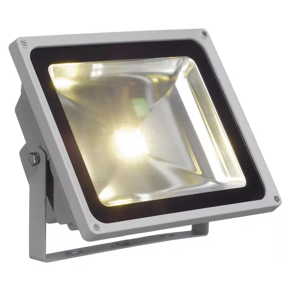 SLV - OUTDOOR BEAM 28, projecteur ext�rieur, gris argent, LED, 54W, 3000K, IP65 (1001638)