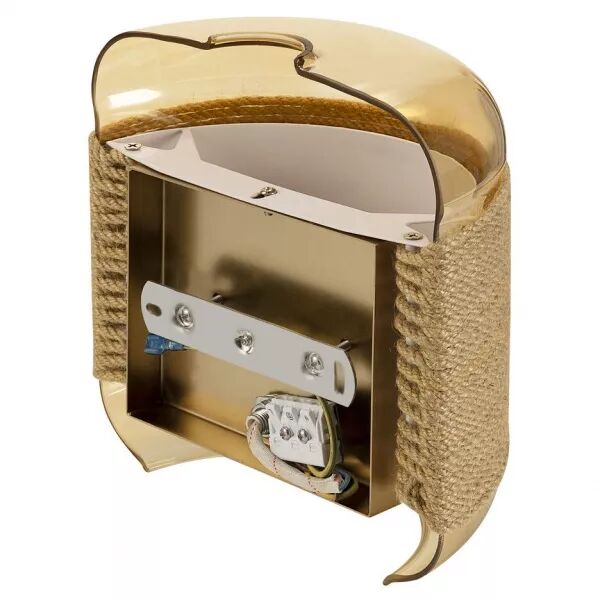 SLV - PANTILO ROPE, Applique en saillie, autre, 1x max. 15W G9, ambre/or (1007595)