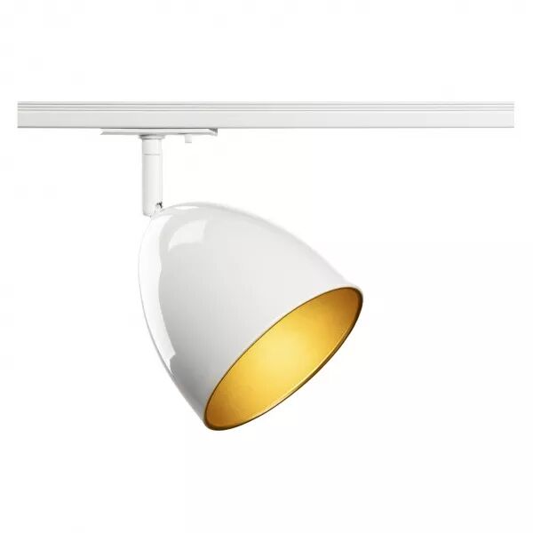 SLV - PARA CONE 14, spot pour rail 1 allumage, int�rieur, GU10, blanc/or (1008053)