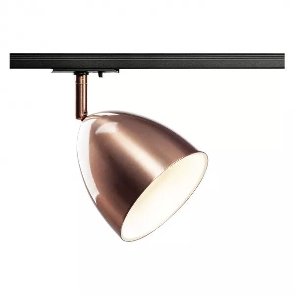 SLV - PARA CONE 14, spot pour rail 1 allumage, int�rieur, GU10, cuivre/blanc (1008054)