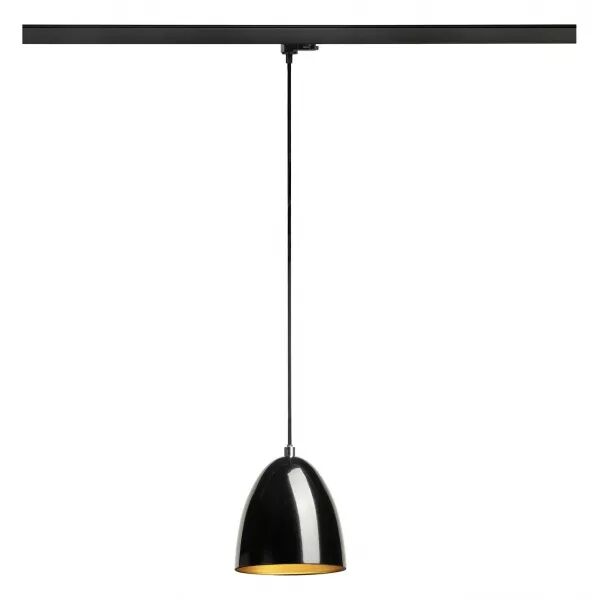 SLV - PARA CONE 14, suspension pour rail 3 allumages, int�rieur, GU10, noir/or (1008061)