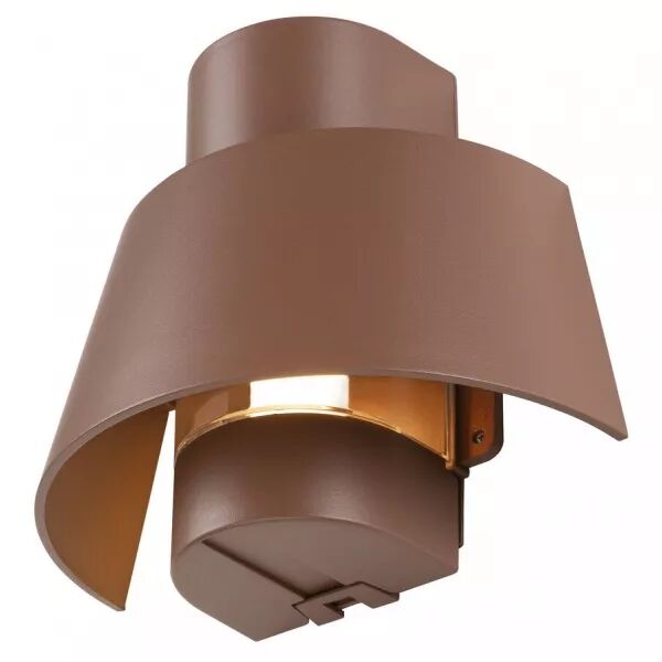 SLV - PHOTONI, applique, ext�rieur, conique, simple, 13W, E27, rouille, bord de mer (1007581)
