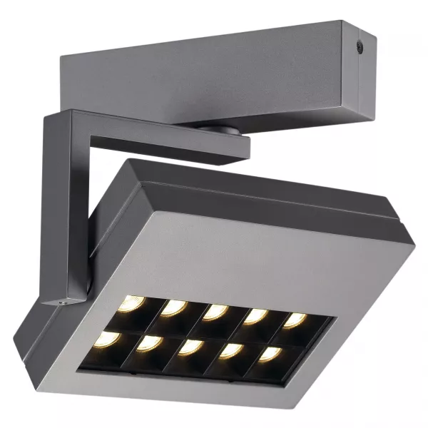 SLV - PROFUNO, LED, applique et plafonnier, gris argent, 18W, 3000K (147394)