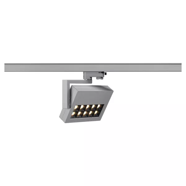 SLV - PROFUNO, spot, gris argent, LED 3000K, 60�, adaptateur 3 all inclus (152554)