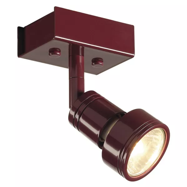 SLV - PURI 1 plafonnier, bordeaux, GU10, max 50W, anneau d�co inclus (147366)