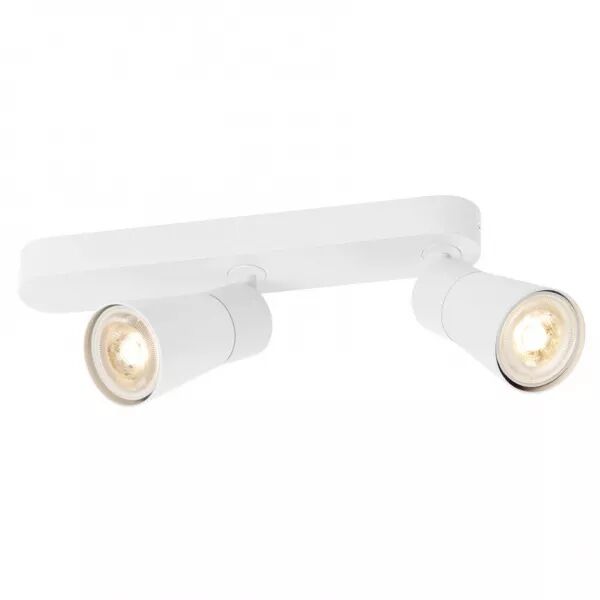 SLV - PURI 2,0 Cone, applique et plafonnier, asym�trique, double, 6W, 6W GU10, blanc (1008314)