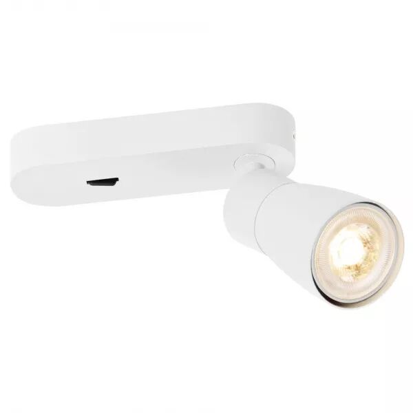 SLV - PURI 2,0 Dome, applique et plafonnier, CCT, rectangulaire, 6W, GU10, blanc (1008306)