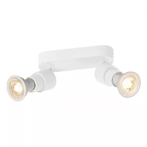 SLV - PURI 2.0 Basic, applique et plafonnier, double, 6W GU10, blanc (1008240)