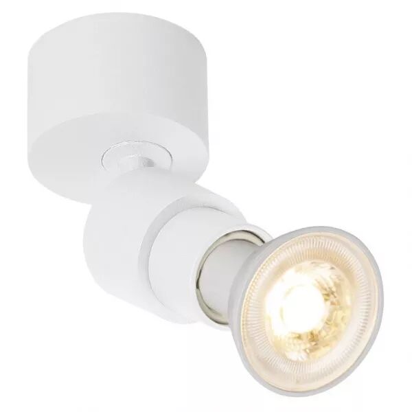 SLV - PURI 2.0 Basic, applique et plafonnier, int�rieur, rond, simple, 6W GU10, blanc (1008228)
