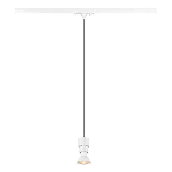 SLV - PURI 2.0 Basic, suspension pour rail 1 allumage, GU10, L200 cm, 6W, blanc (1008208)