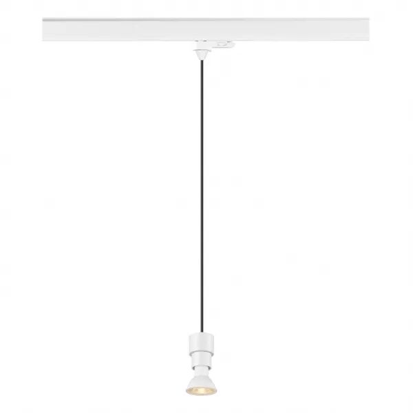 SLV - PURI 2.0 Basic, suspension pour rail 3 allumages, GU10, L200 cm, 6W, blanc (1008211)