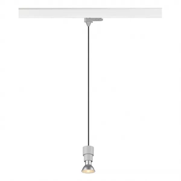 SLV - PURI 2.0 Basic, suspension pour rail 3 allumages, GU10, L200 cm, 6W, gris (1008212)