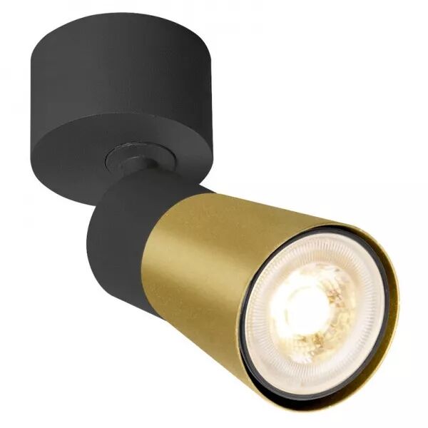 SLV - PURI 2.0 Cone, applique et plafonnier, int�rieur, simple, 6W, GU10, noir/or (1008289)