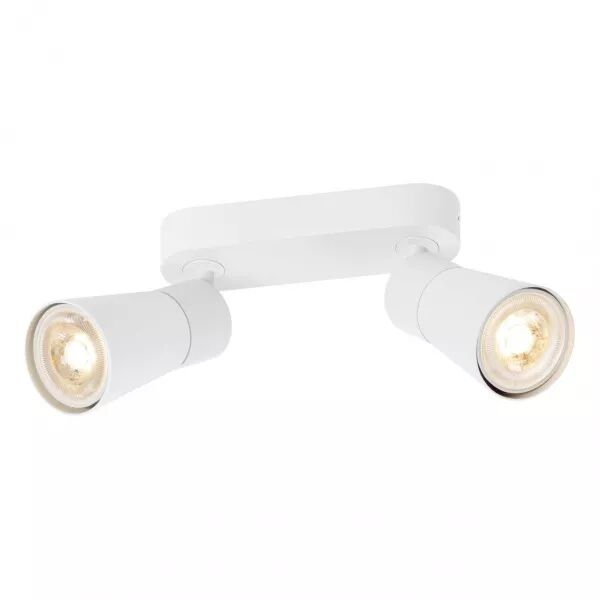 SLV - PURI 2.0 Cone, applique et plafonnier, long, double 6W, GU10, blanc (1008367)