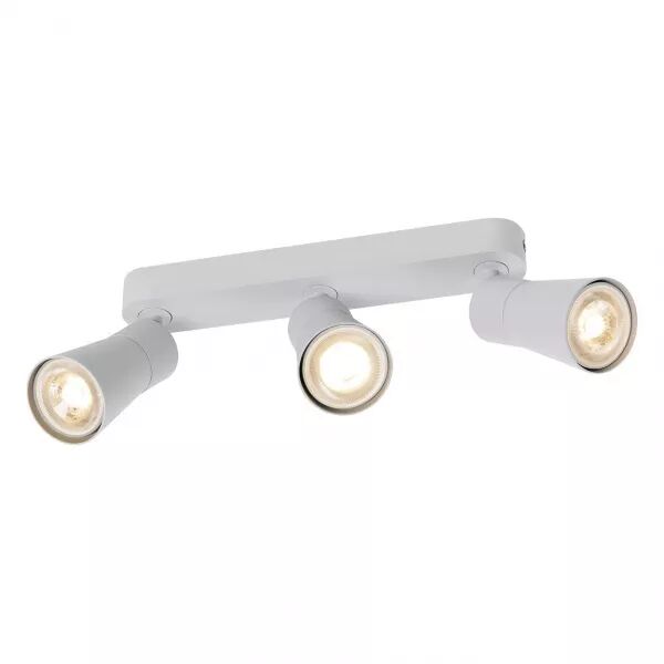 SLV - PURI 2.0 Cone, applique et plafonnier, long, triple, 6W, GU10, gris (1008327)