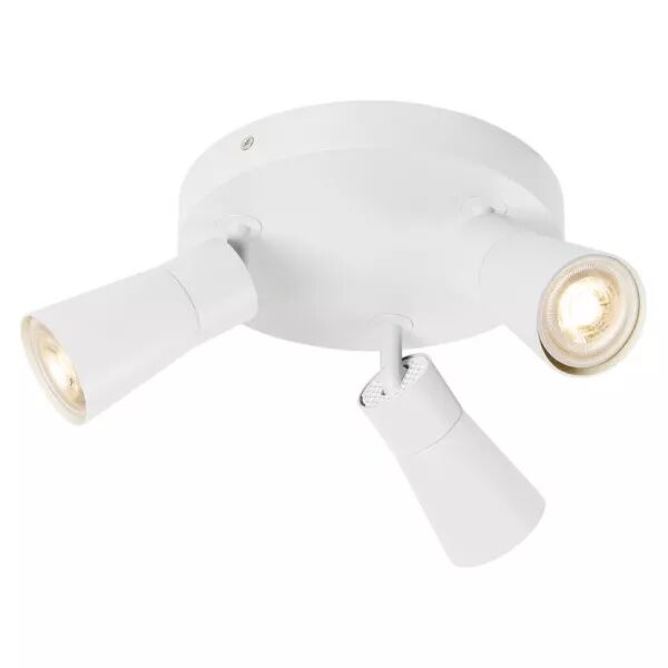 SLV - PURI 2.0 Cone, applique et plafonnier, rond, 3triple, 6W, GU10, blanc (1008338)