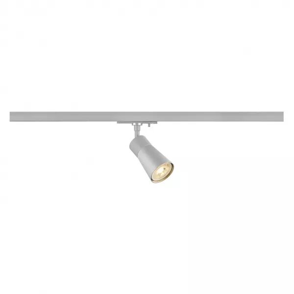 SLV - PURI 2.0 Cone, spot pour rail 1 allumage, int�rieur, GU10, simple, 6W, gris (1008249)