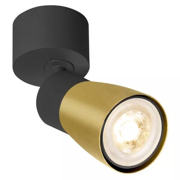 SLV - PURI 2.0 Dome, applique et plafonnier, int�rieur, simple, 6W, GU10, noir/or (1008293)