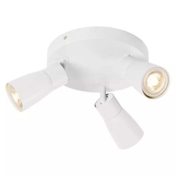 SLV - PURI 2.0 Dome, applique et plafonnier, rond, triple, 6W, GU10, blanc (1008342)